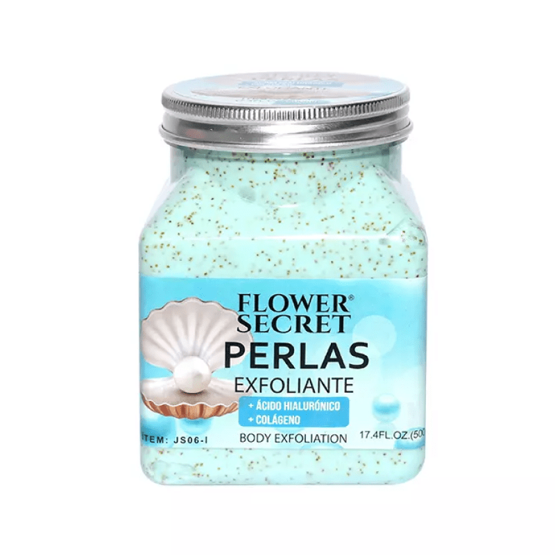 Crema exfoliante Flower Secret perlas 500 ml