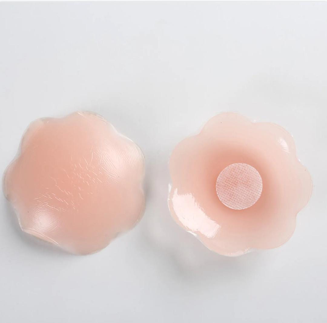 Pezonera flor de silicona