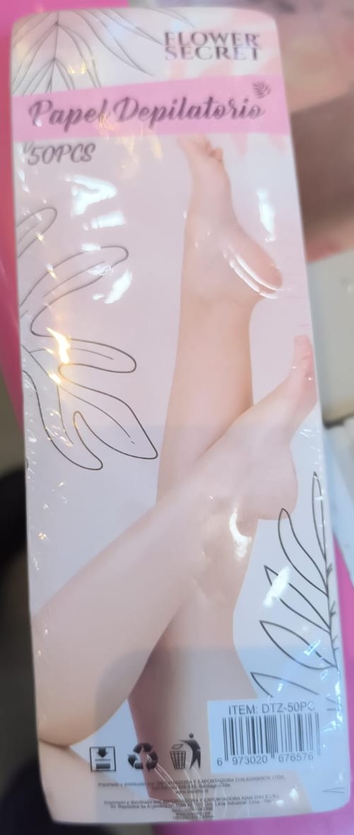 Bandas depilatorias corporal tiras de papel para depilar con cera