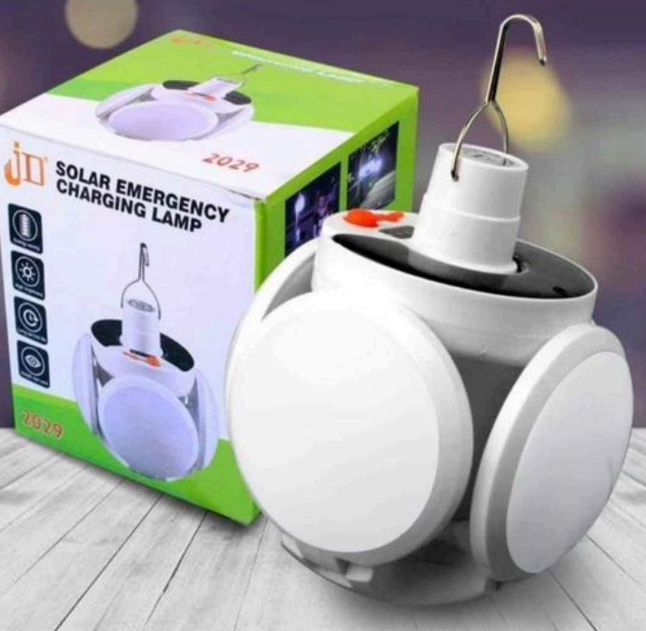 Foco solar recargable tipo pelota