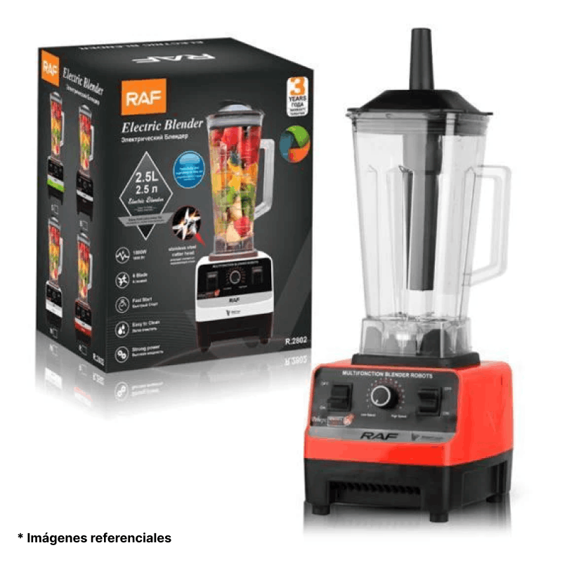 Licuadora Multifuncional RAF de 2.5 Lt R2802