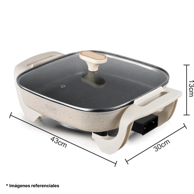 Sarten Y Olla Electrica RAF De 5 Lt R5400