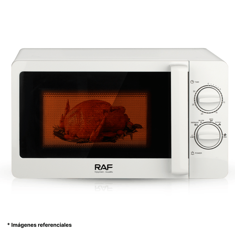 Horno Microondas Con Perilla RAF De 20 Lt R8008B