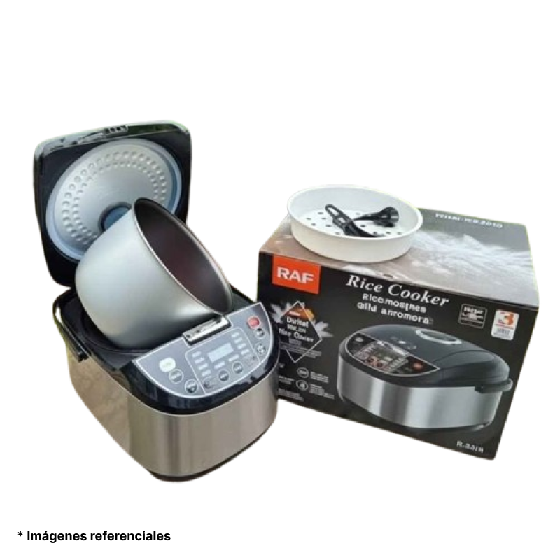 Olla Arrocera Multifuncion RAF De 5 Lt R0110