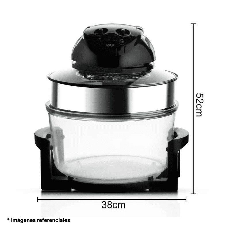 Freidora De Aire Halogena Multifuncion RAF De 17 Lt R5406