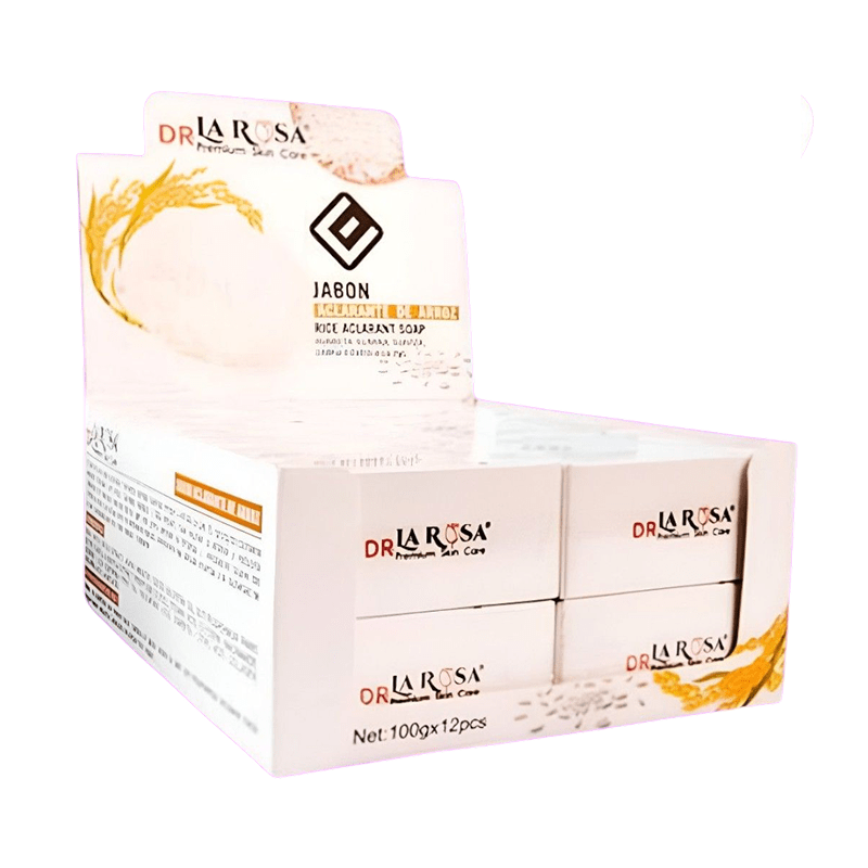 Jabon aclarante de arroz Dr. La Rosa 100gr
