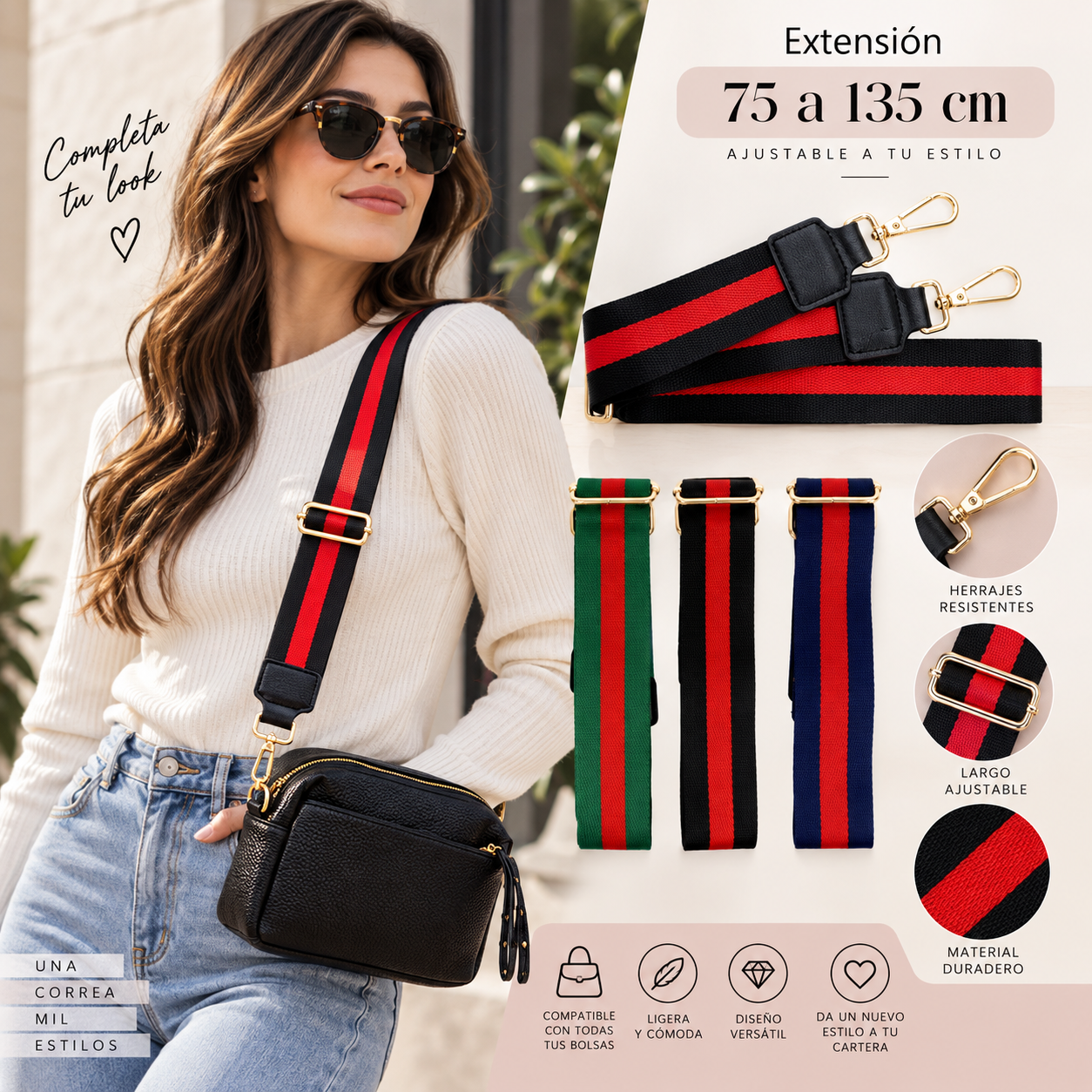 Correa para Cartera Ajustable C02