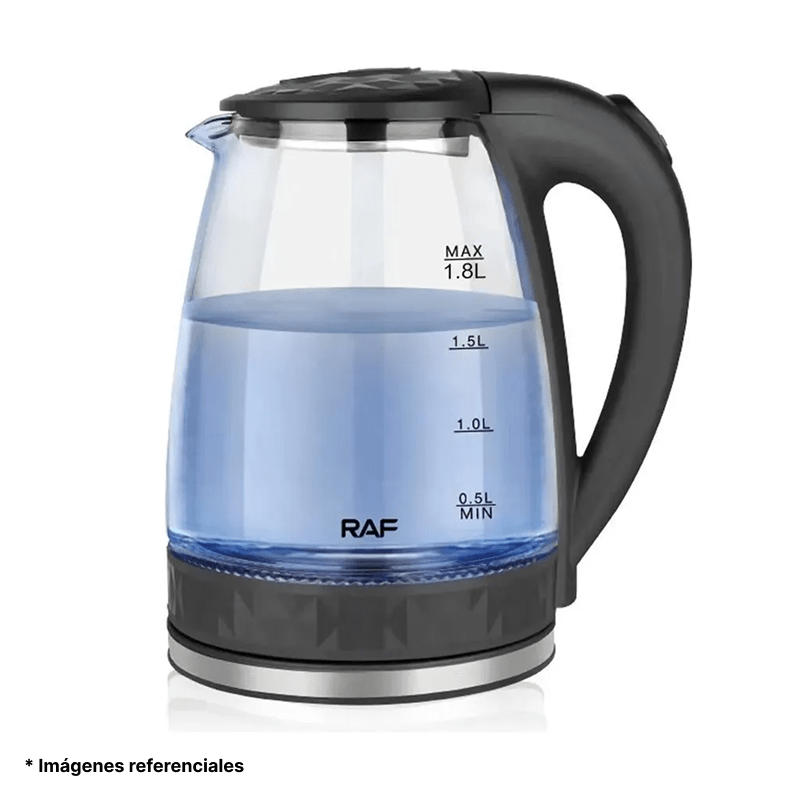 Jarra Hervidora de agua de vidrio RAF 2 L