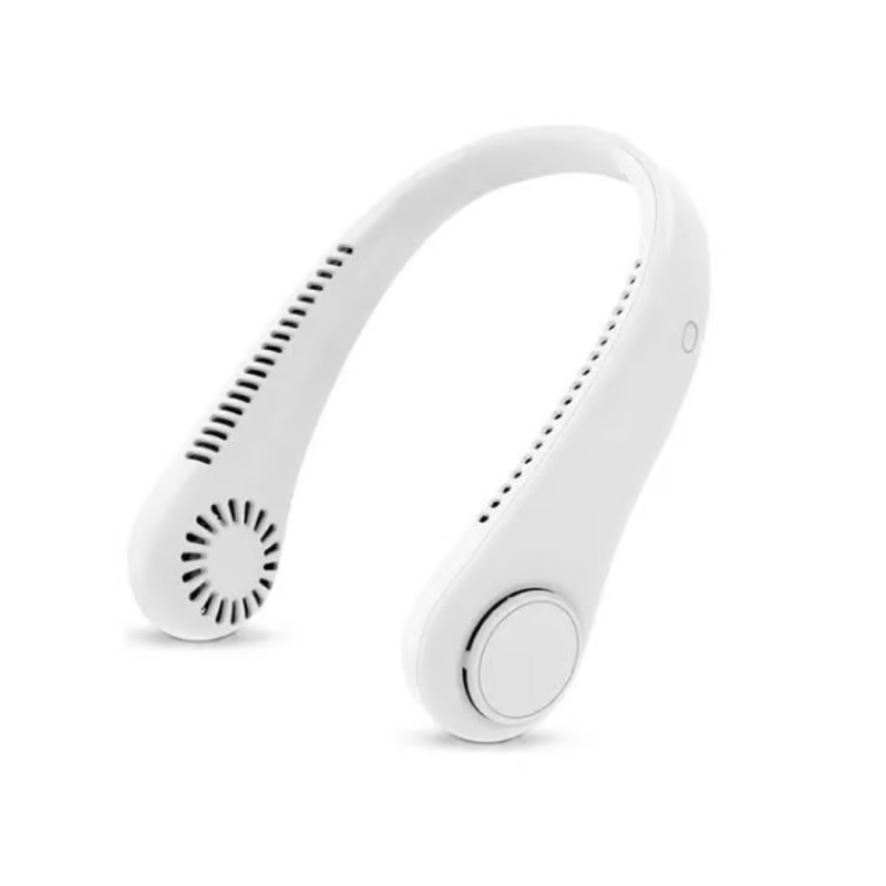 Ventilador portátil de cuello recargable
