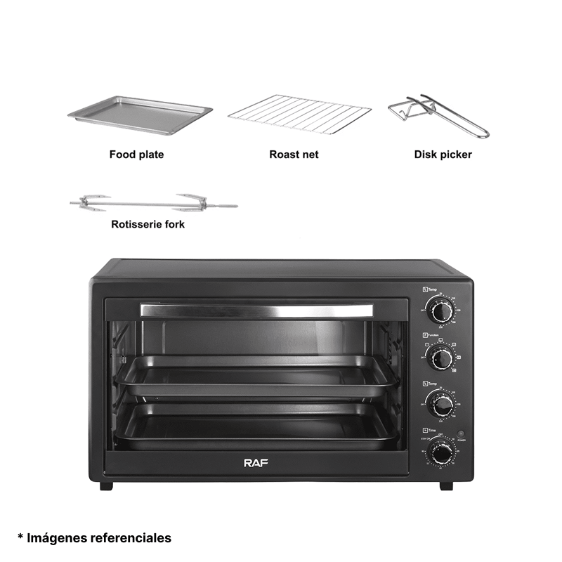 Horno Electrico De Gran Capacidad RAF De 60 Lt R5322