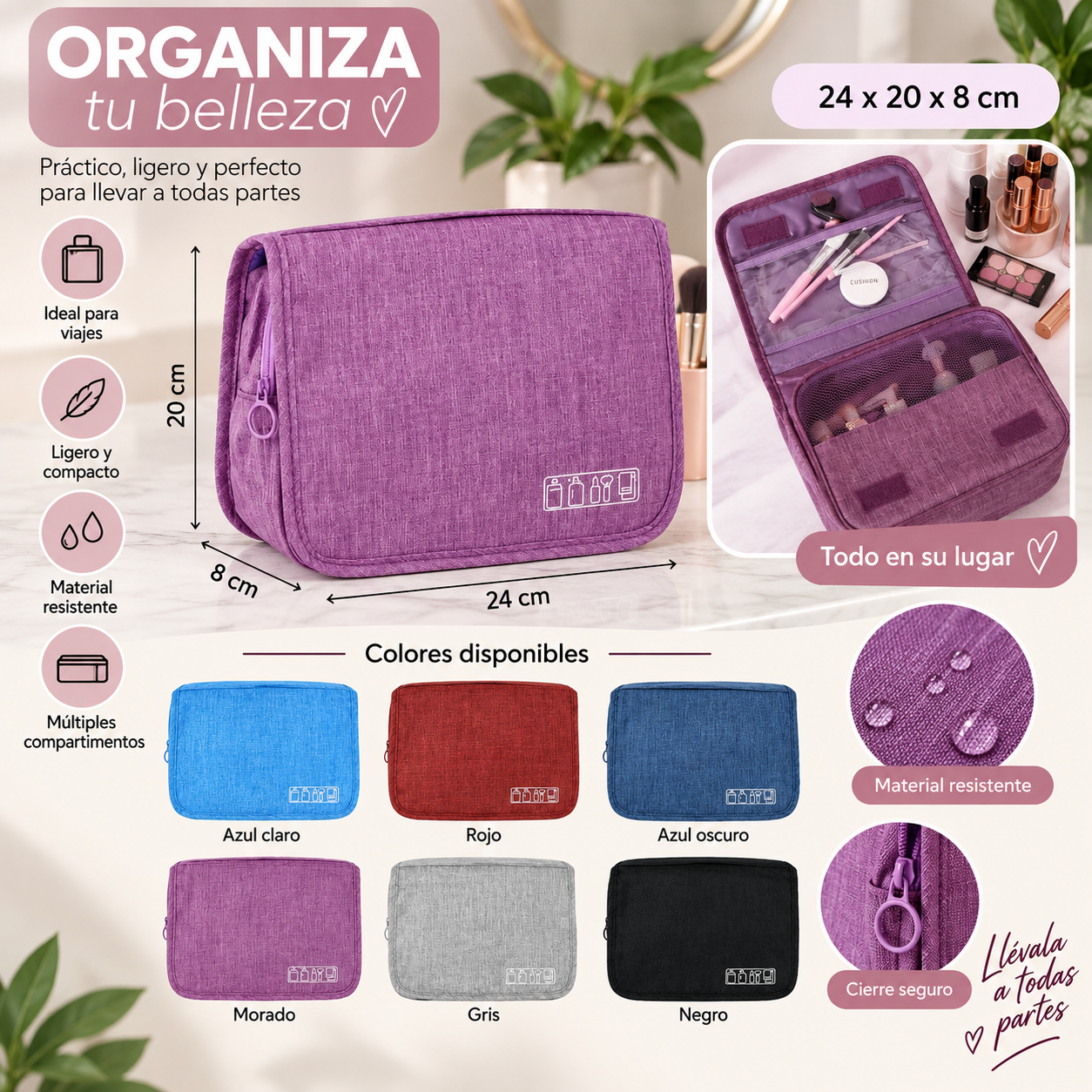 Bolso Multipropósito con Gancho