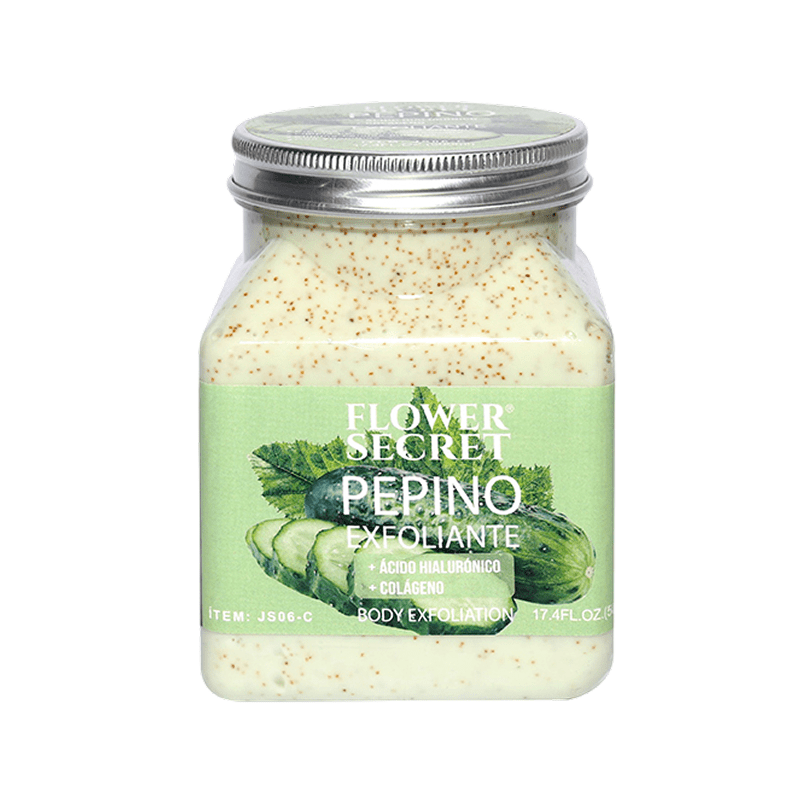 Crema exfoliante Flower Secret pepino 500 ml