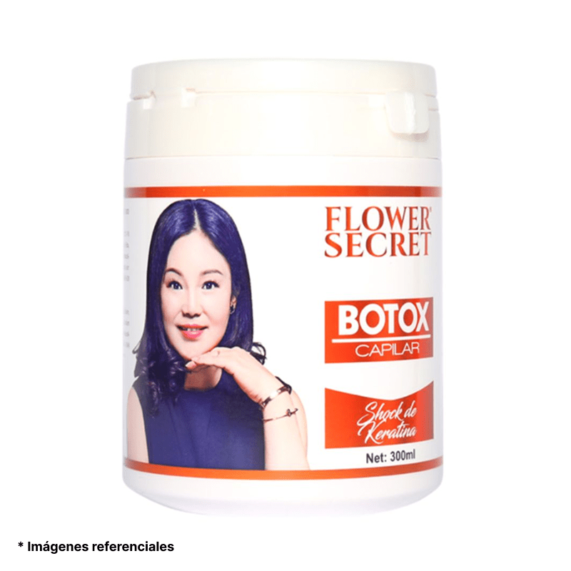 Botox Capilar Shock de Keratina Flower Secret 300ml