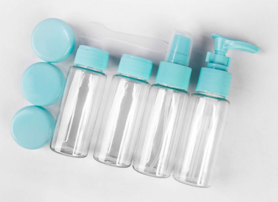 🧳 Kit de Botellas Dispensadoras Recargables 04