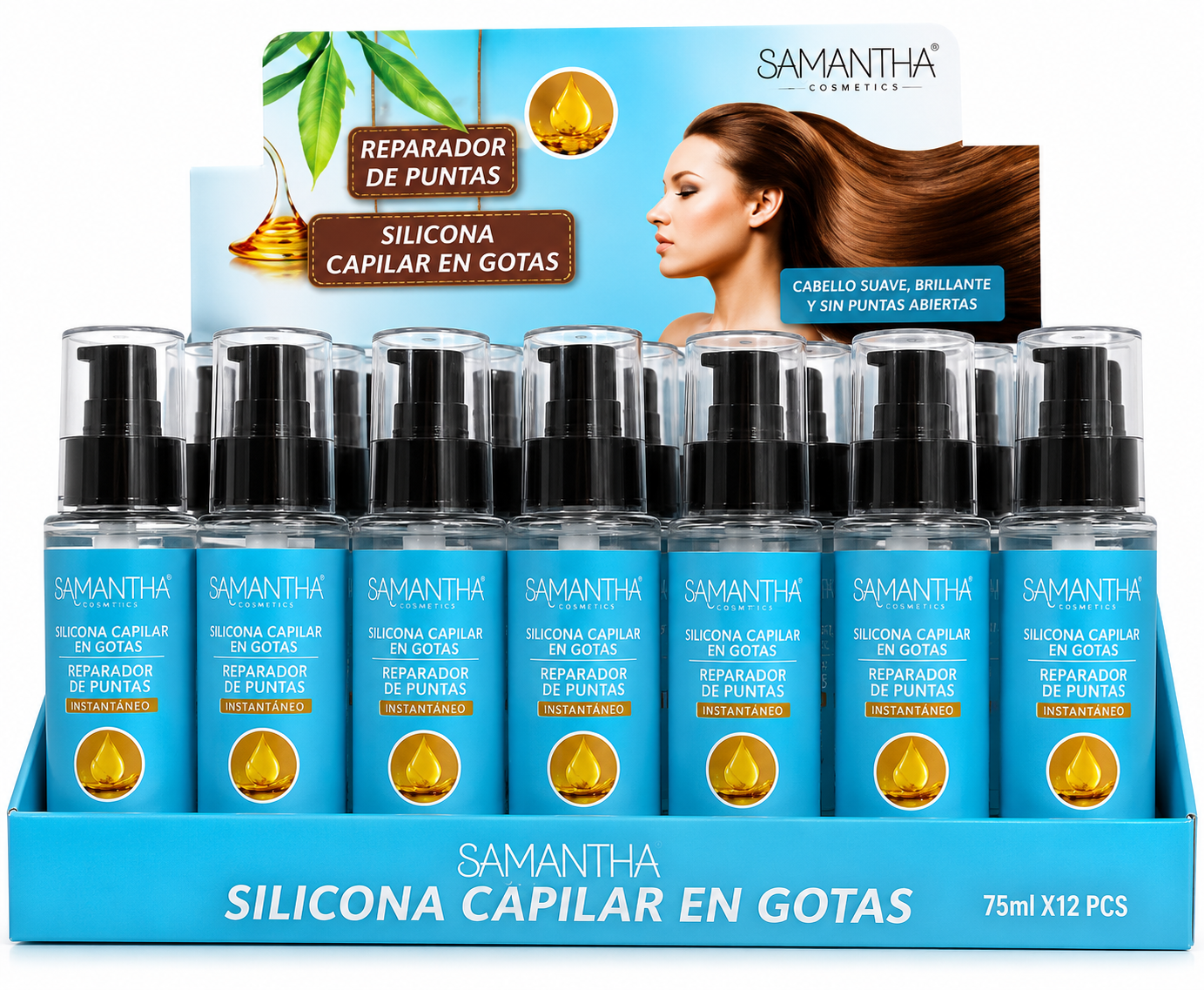 Silicona reparadora de puntas Samantha 75 ml