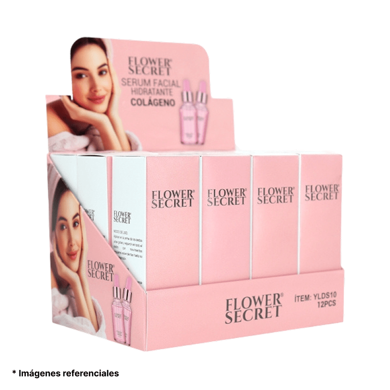 Sérum facial con colágeno Flower Secret 30 ml