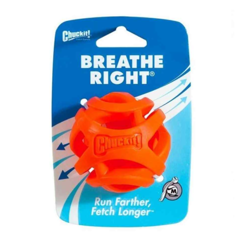PELOTA PARA PERRO CHUCKIT! BREATHE RIGHT FETCH BALL LARGE