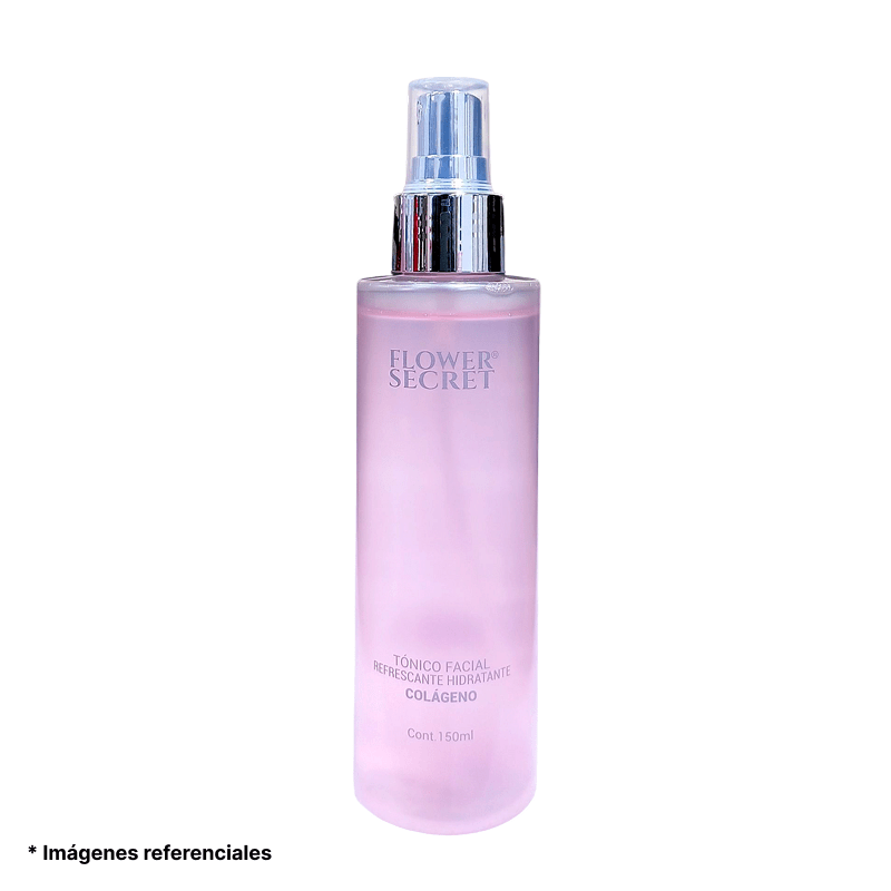Tónico facial refrescante con colágeno Flower Secret 150 ml