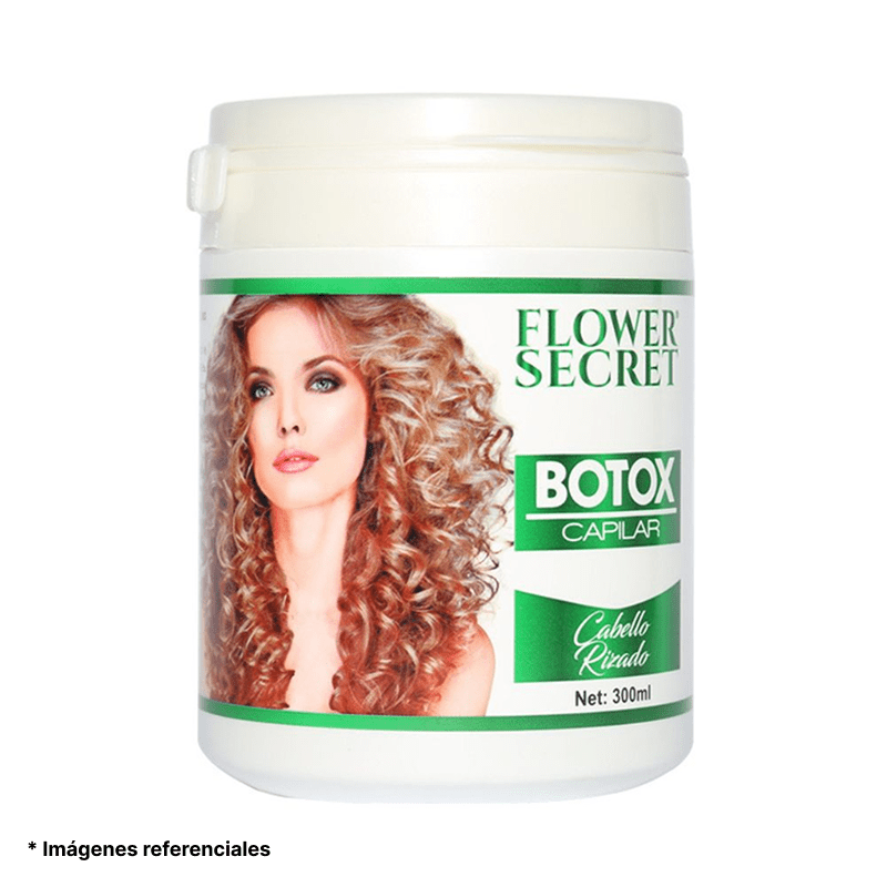 Botox Capilar Cabello Rizo Flower Secret 300ml
