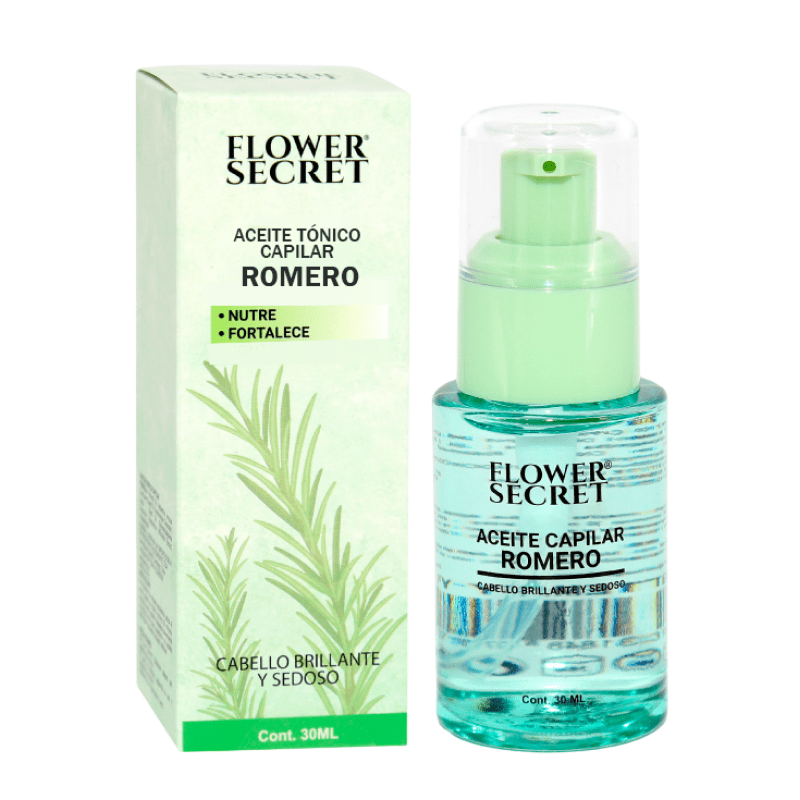 Aceite tónico capilar Flower Secret romero 30 ml