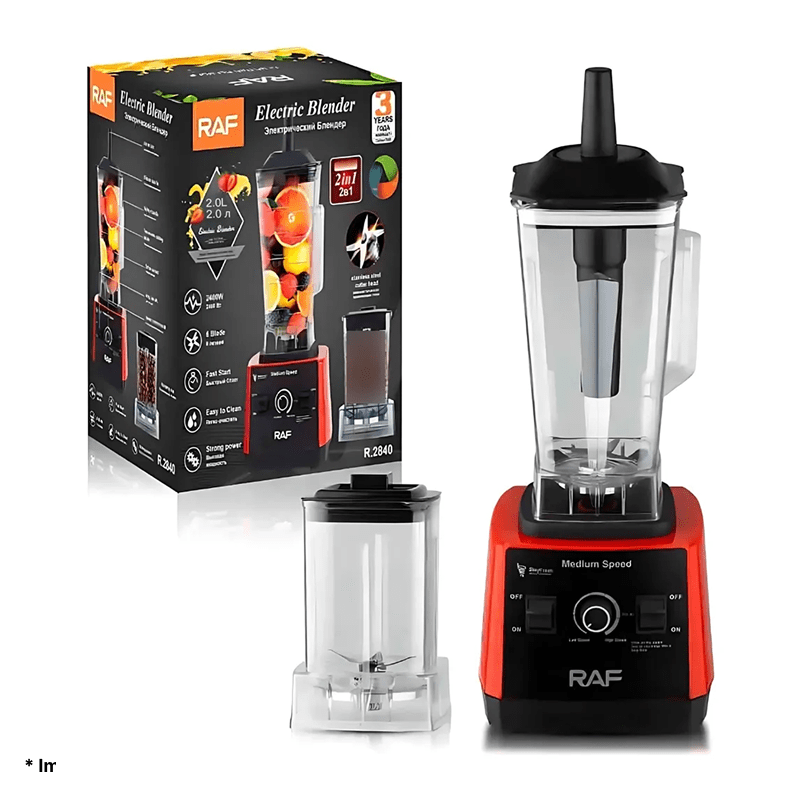 Licuadora Profesional RAF 2 en 1 de 2.5L R.2840