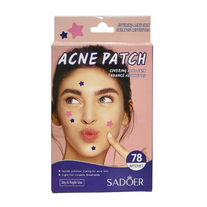 Parches de ácido salicílico para acné Sadoer 78und