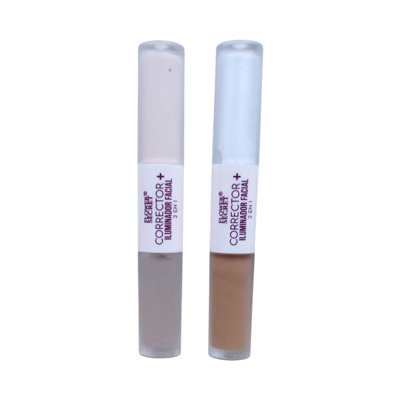 Corrector más iluminador facial 2 en 1 Flower Secret 4 ml