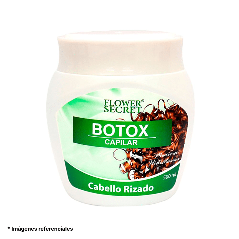 Botox Capilar Cabello Rizado Flower Secret 500ml