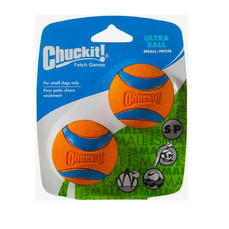 PELOTA CHUCKIT! ULTRA BALL 2-PACK SMALL