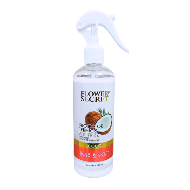 Protector térmico para cabello Flower Secret coco 290 ml