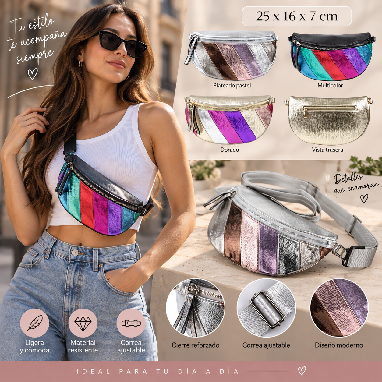 Cartera para Mujer Multicolor