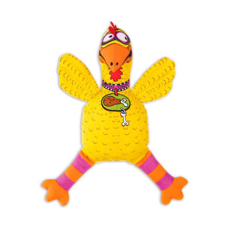 PELUCHE PARA PERROS CHICKEN CLASSIC FAT CAT