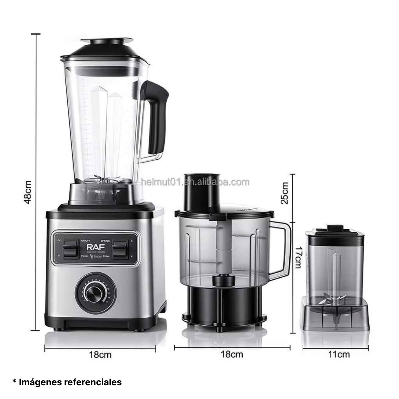Licuadora Electrica Multifuncional RAF de 2.5 Lt R2947