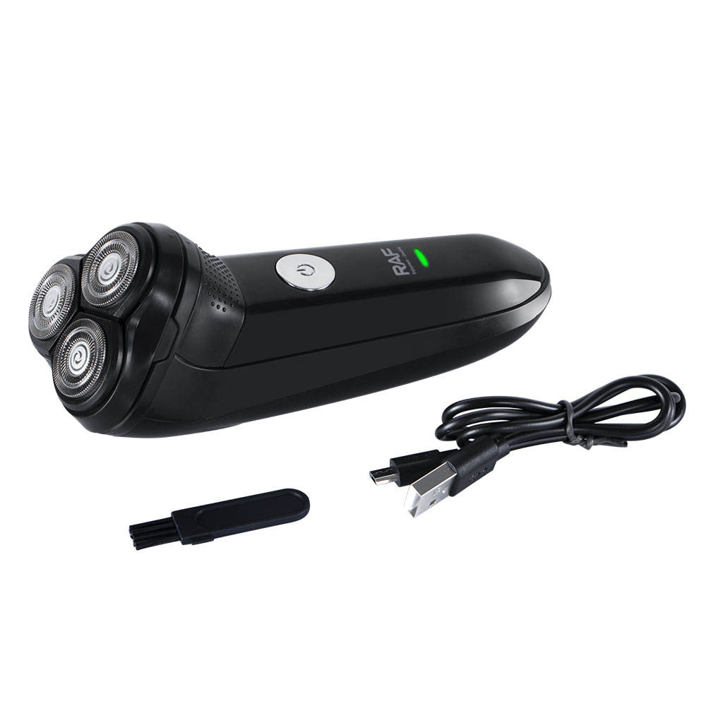 Afeitadora Eléctrica Recargable RAF R.4040 USB para Hombre