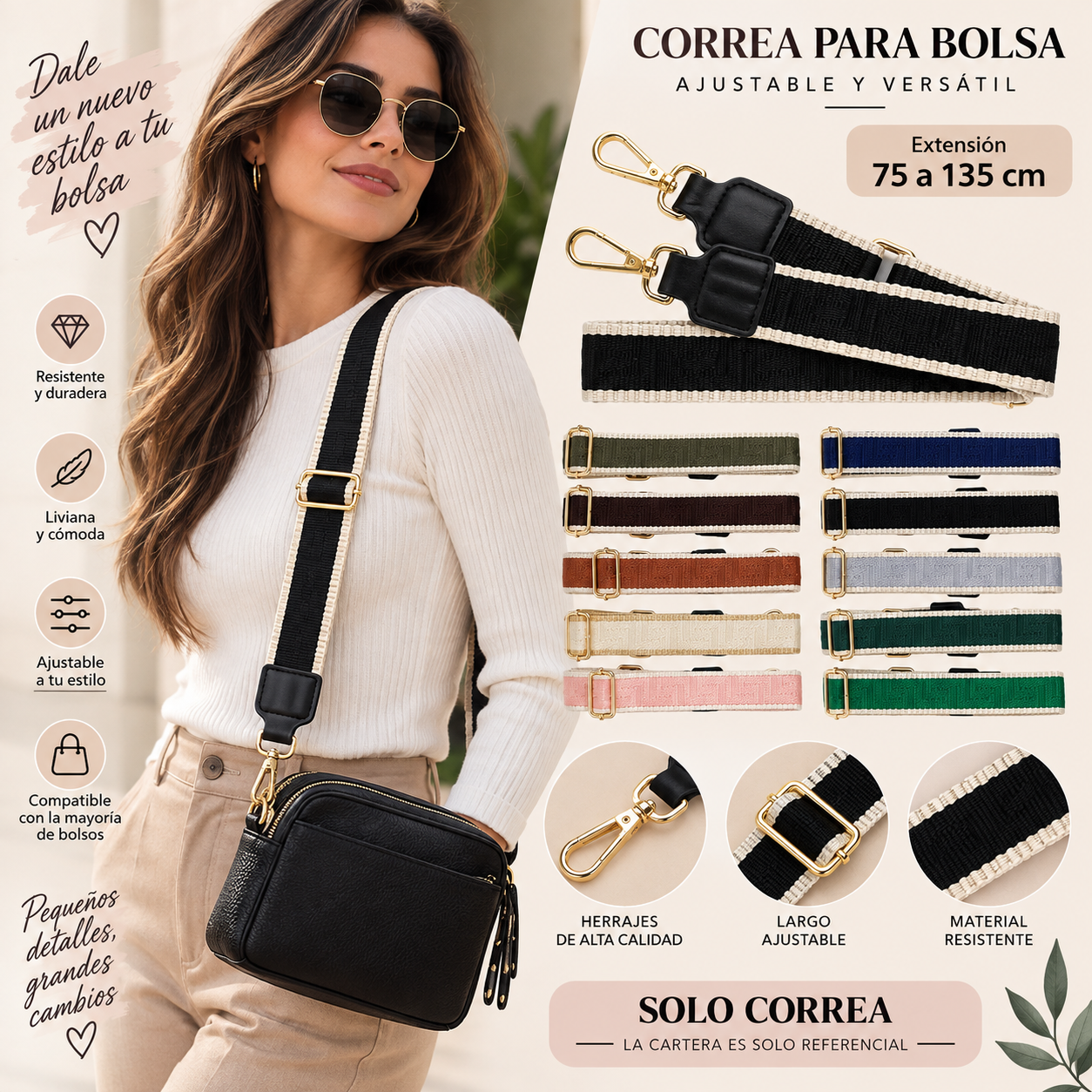 Correa para Cartera Ajustable C05
