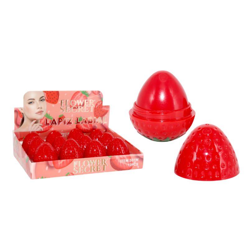 Lápiz labial Flower Secret frutilla 10 g