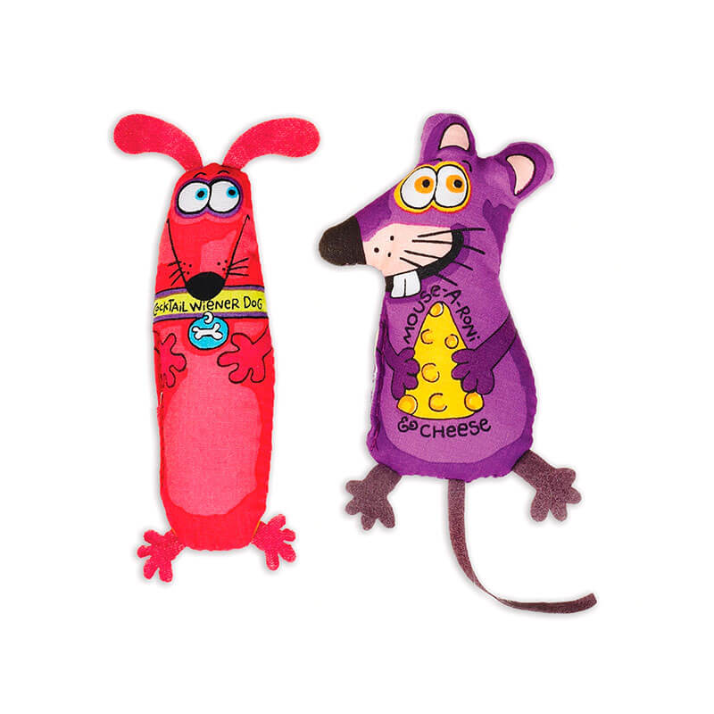 PELUCHE RATÓN APPETEASERS PARA GATOS FAT CAT