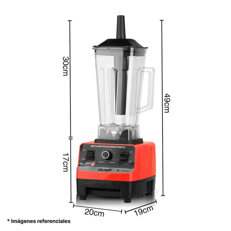 Licuadora Multifuncional RAF de 2.0L R.2828